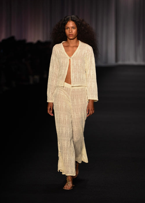 TALIA/FEDERICA GARDENIA PANT SET