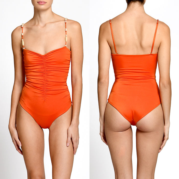 MONIQUE ORANGE ONE PIECE