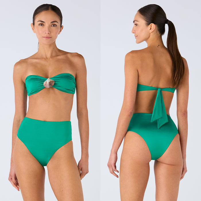 CANELA/SUA BOTTLE GREEN BIKINI