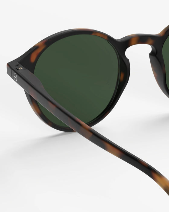 D TORTOISE GREEN LENSES SUNGLASSES