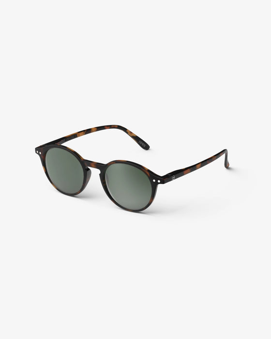 D TORTOISE GREEN LENSES SUNGLASSES
