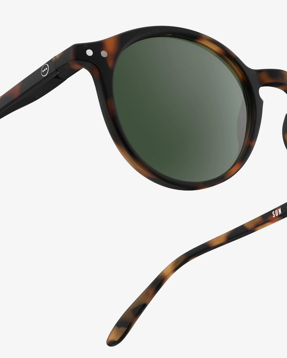 D TORTOISE GREEN LENSES SUNGLASSES