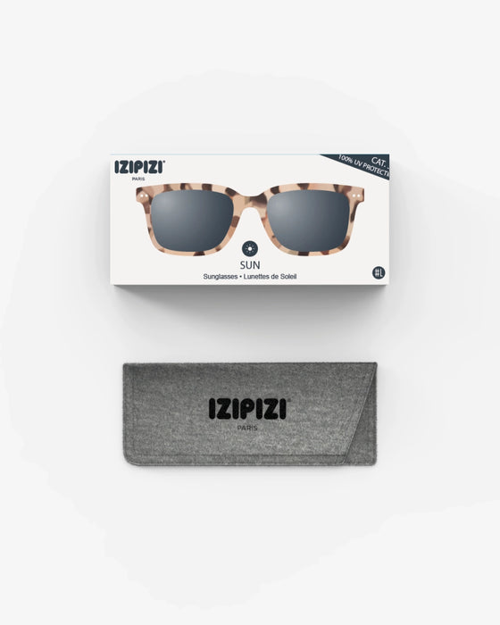 L LIGHT TORTOISE SUNGLASSES