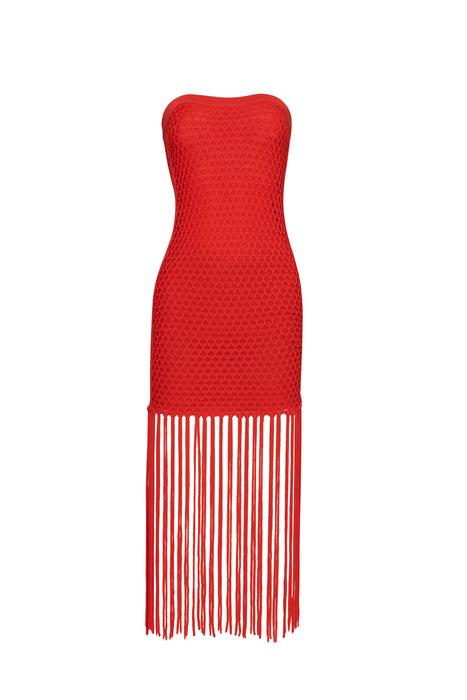 PASSION VANESSA FRINGE DRESS