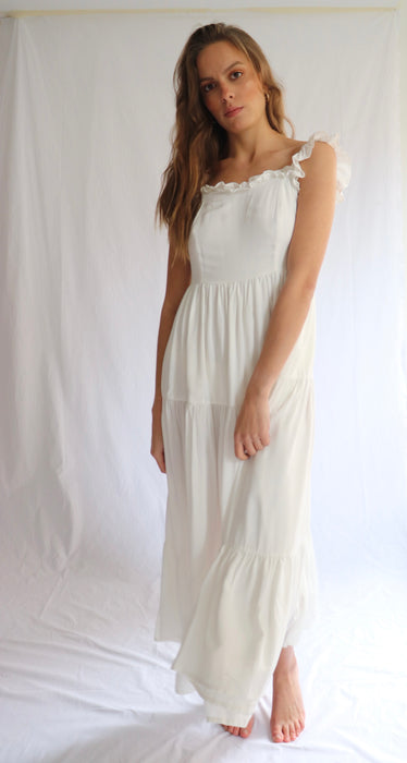 DIANA MAXI DRESS IVORY