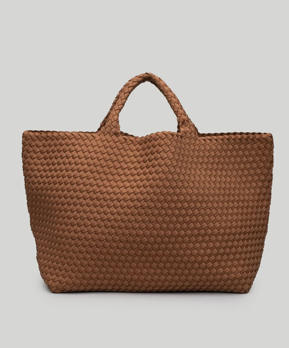 NAGHEDI ST. BARTHS LARGE TOTE COCOA