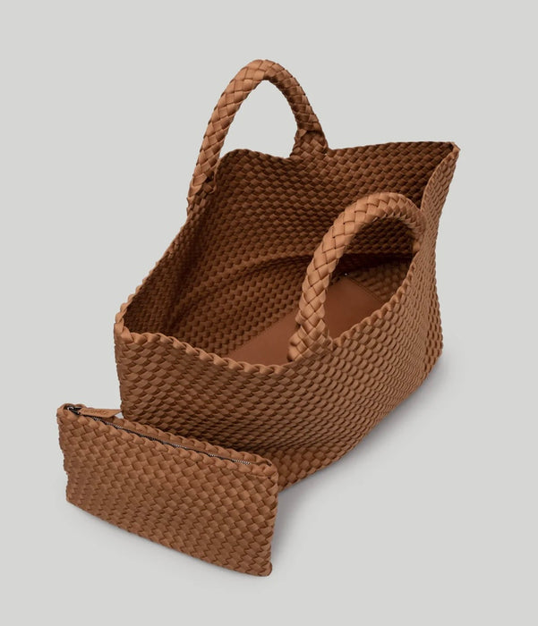 NAGHEDI ST. BARTHS LARGE TOTE COCOA