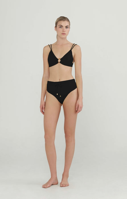 RIB VANE/EDNY BLACK BIKINI