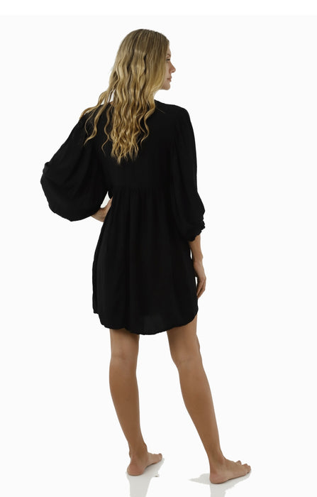 C68001 BLACK FREEDEE DRESS